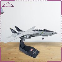 Tỉ Lệ 1 / 100 Máy Bay Hợp Kim Mô Hình F14 Máy Bay Đứng Hiển Thị Diecast Bộ Sưu Tập Đồ Chơi Trang Trí Nhà Cửa
