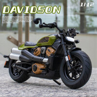 Tỉ Lệ 1: 12 Harley Davidson Sportster S Hợp Kim Xe Máy Mô Hình Diecast Đèn Ô Tô Người Yêu Xe Bộ Sưu Tập Trẻ Em Quà Tặng Sinh Nhật Kim Loại Đồ Chơi Bé Trai