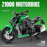 Tỉ Lệ 1: 12 Kawasaki Z1000 Hợp Kim Xe Máy Mô Hình Diecast Xe Âm Thanh Ánh Sáng Xe Người Yêu Bộ Sưu Tập Trẻ Em Quà Tặng Sinh Nhật Kim Loại Bé Trai Đồ Chơi