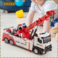 Tỉ Lệ 1: 24 Xe Tải Cần Cẩu Đồ Chơi Kéo Xe Tải Có Đèn Và Âm Thanh Chi Tiết Sinh Nhật Ngày Lễ Quà Tặng Diecast Mô Hình Cần Cẩu