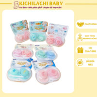 Ti Ngậm Đôi Kichi Ultra Air Chỉnh Nha, Thông Khí, Đầu Dẹt Siêu Mềm Cho Bé Từ 0 – 6 Tháng, 6 – 18 Tháng Hàng Chính Hãng
