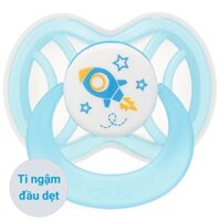 Ti ngậm Pur đầu dẹt 14044 (từ 6 tháng) - Màu ngẫu nhiên