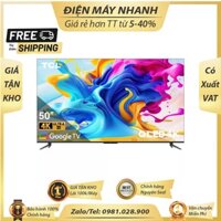 Ti vi Google Tivi QLED TCL 4K 50 Inch 50C645 NB