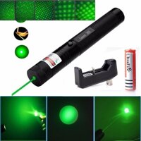 Tia Laze đèn Pin Tự Vệ Led Mini đa Năng Chiếu Xa Laser 303 Sạc Usb đèn Lazer Sân Khấu Đèn Laser Siêu Mạnh