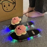 Tianchuang Dép Nữ Dạ Quang, Dép Nữ Sáng Dễ Thương Kawaii, INS Chống Trượt Cinnamoroll Kuromi Xăng đan Sinh Viên