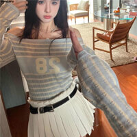 TIANLEYU áo len cardigan áo khoác cardigan Korean Vintage Casual hàn quốc WMY2491EKB 39Z240922