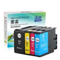 TIANSE 932XL Ink Cartridge For HP 932 XL 933 HP932XL For HP 932XL 933XL HP932 XL For HP Officejet 6100 6600 6700 7110 76