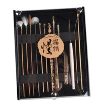 Tianyi Ear Picking Tool Set Combination Handcuffs Gold Ear Picking Tool Boutique Bộ 12 món Nhíp lấy tai