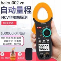 Tianyu 3266TD Tụ Điện Kẹp Đồng Hồ AC DC Kỹ Thuật Số Kẹp Đồng Hồ Đo Độ Chính Xác Cao Đồng Hồ Kẹp Ampe Kế Nhiệt Độ