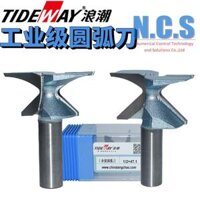 Tideway - Mũi phay CNC uốn cong ván gỗ MDF phủ Melamine, gỗ nhựa PET, ván dăm,... R18,30,50