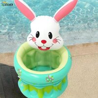 Tiệc bể bơi bơm hơi Đồ uống cầm tay Trang trí tiệc Phục sinh Thỏ Phục sinh Xô đá để trang trí lễ Phục sinh