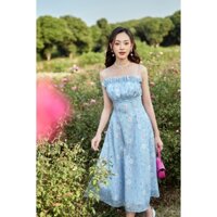 TIELA Đầm váy hai dây bèo-Akina Dress