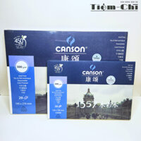[TIỆM CHÌ] Sổ vẽ màu nước Canson 1557