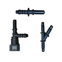 Tiêm Điện Xe Máy Bơm Xăng Nhiên Liệu Kim Phun Chân Đế Áp Lực Cao Nhiên Liệu Đầu Vào Ống Xăng 7.89 Tee Đầu Nối Nhanh