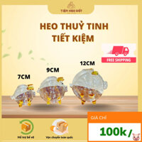 Tiệm Heo Đất LX - Heo Thuỷ Tinh Tiết Kiệm - Trang Trí Decor Trưng Bày Nhà Cửa