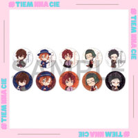 [Tiệm nhà Cie] [SẴN] Huy hiệu nhân phẩm BSD Bungou Stray Dogs Văn Hào Lưu Lạc AGF2022