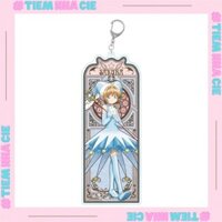 [Tiệm nhà Cie] [SẴN] MÓC KHOÁ standee Thủ Lĩnh Thẻ Bài Cardcaptor Sakura VÁY XANH
