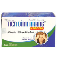 Tiền đình khang Kigona, hỗ trợ làm giảm triệu chứng của rối loạn tiền đình