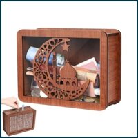 Tiền Gỗ Ngân Hàng Tiết Kiệm Tiền Hộp Đựng Tiền Retro Có Thể Tái Sử Dụng Hộp Đựng Tiền Bằng Gỗ 10 000 Tiết Kiệm Thử Thách Tiền Gỗ decfeyemy decfeyemy