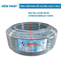 Tiến Phát - Ruôt gà Access 20/2 màu xám