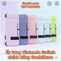 (tiến xíu) Case ốp Silicon Tpu Nintendo Switch v1 v2 geekshare giao hình ngẫu nhiên vỏ bọc Silicon Nintendo Switch v1 v2