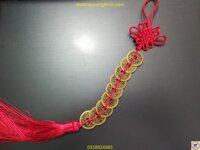 Tiền Xu Cửu Kỳ ( xâu 9 đồng xu)