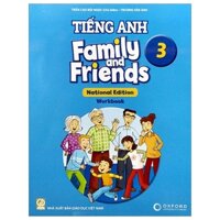 Tiếng Anh Family and Friends lớp 3 Work Book - Mới