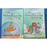 Tiếng Anh lớp 2 phonics smart (2 cuốn) + 2 bìa bao 2 viết