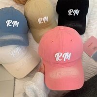 Tiếng Anh Thêu Đạt Đỉnh Mũ Nữ Phiên Bản Hàn Quốc Phù Hợp Với Chu Vi Đầu Lớn Mặt Nhỏ Cực Lớn Làm Sâu Rộng Vành