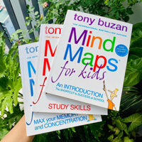 [Tiếng Anh Trẻ Em] Bộ Nhập Sơ Đồ Tư Duy Mind Map Tony Buzan 3 SP