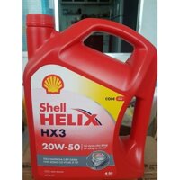 TIENTAIOIL Dầu nhớt xe ô tô Shell Helix HX3 API SL 20W-50