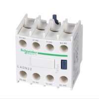 Tiếp Điểm Phụ 2NC 2NO - LADN22 - Tiếp điểm phụ cài trên contactor LC1D - Phụ Kiện Khởi Động Từ LC1D