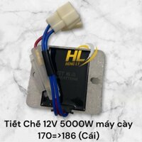 Tiết Chế 12V 5000W máy cày 170=>186 Phụ tùng máy cày,máy nổ,máy sát gạo,ô tô,thóc,nông lâm