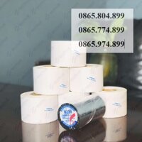 [TIẾT KIỆM] 6 cuộn decal giấy 30x50mm x 45m + 1 mực Ribbon 110mmx300m