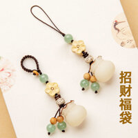 Tiết Kiệm / Bồ Đề Túi Tiền Điện Thoại Di Động Dây Xích Mặt Dây Chuyền Cặp Đôi Cao Cấp Xe Móc Khóa May Mắn Túi Treo Quà Tặng Dây Xích Điện Thoại Di Động