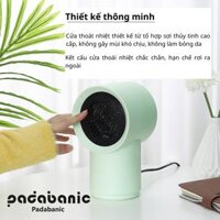 [Tiết Kiệm Điện] Máy Sưởi-Quạt Sưởi Mini Padabanic Để Bàn Nhỏ Gọn Tiện Lợi Công Suất 400W