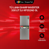 [Tiết kiệm điện] Tủ lạnh Sharp Inverter 330 lít SJ-XP352AE-SL Chính hãng