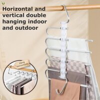 Tiết Kiệm Không Gian 5 Tầng Quần Móc Treo Chịu Lực Bền Tủ Quần Áo Lưu Trữ Móc Treo Thích Hợp Cho Quần Jean Quần Lót Dây Buộc