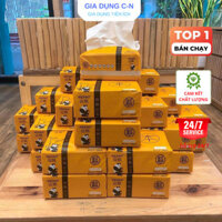 [Tiết kiệm] Thùng 30 gói giấy ăn gấu trúc – 3 lớp, bột trúc, không tẩy trắng, siêu dai (1.8kg)