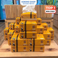[Tiết kiệm] Thùng 30 gói giấy ăn gấu trúc – 3 lớp, bột trúc, không tẩy trắng, siêu dai (1.8kg)