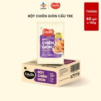 [Tiết kiệm] Thùng 60 gói gói Bột Chiên Giòn Cầu Tre (150g x 60 gói)