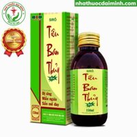 TIÊU BAN THỦY – SIRO GIẢM MẨN NGỨA, DỊ ỨNG, MỀ ĐAY –