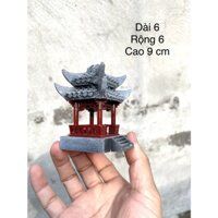 Tiểu cảnh chòi 2 size to, phụ kiện trang trí, bể cá, thuỷ sinh, sân vườn, hòn non bộ.