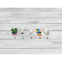 Tiểu cảnh - Con vật làm tiểu cảnh charm slime - trang trí terrarium  decord mô hình quà tặng trang trí - 2