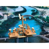 Tiểu cảnh guồng nước 50x38x45cm