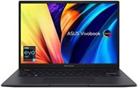 Tiêu đề bằng tiếng Việt: Máy tính xách tay ASUS VivoBook S 14 OLED Slim, Màn hình 14 inch 2,8K 16:10, Intel Evo, CPU Intel Core i7-12700H, RAM 16 GB, SSD 512 GB, Windows 11 Home, Màu Indie Black, K3402ZA-DB74.