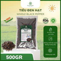 Tiêu Đen Hạt Spicofarm Túi 100/500g – 100% Tiêu Nguyên Hạt