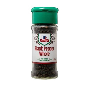 Tiêu đen nguyên hạt Mc Cormick Whole Black Peppercorn 35g