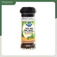 Tiêu đen Phú Quốc hũ thủy tinh Minh Hà 40g