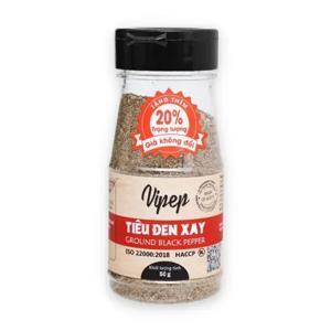 Tiêu đen xay Vipep hũ 50g